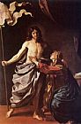 Apparition of Christ to the Virgin by Guercino
